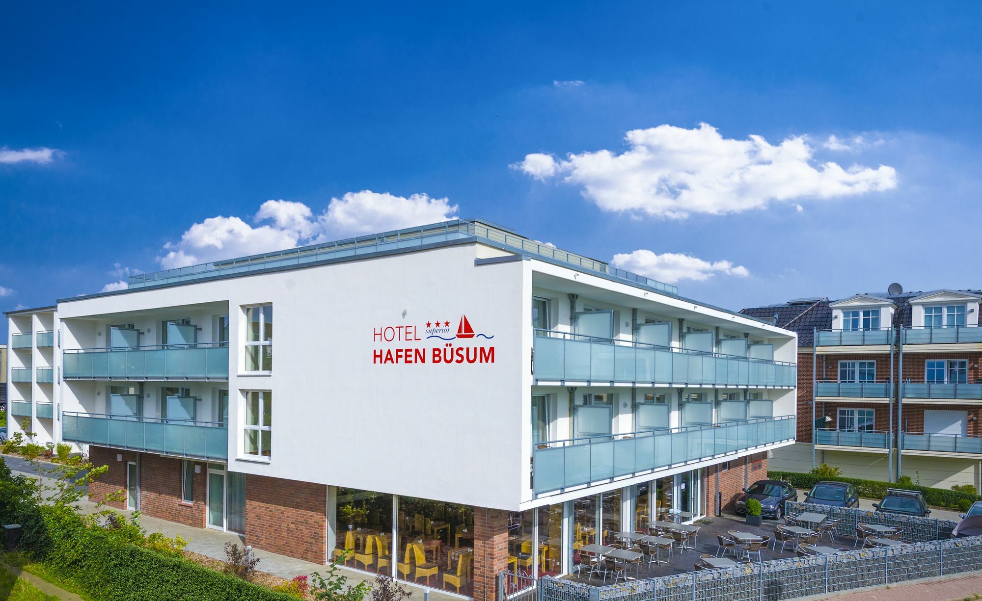 Hotel Hafen Buesum Exterior photo